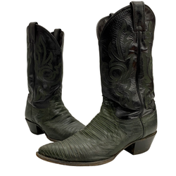 【曜日割引対象外】 ジャスティン JUSTIN ウェスタンブーツ 4709 メンズ靴 ブーツ ウエスタン ブラック 9Bサイズ 201-shoes1504 VB