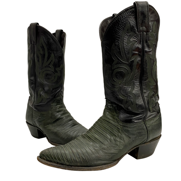 【曜日割引対象外】 ジャスティン JUSTIN ウェスタンブーツ 4709 メンズ靴 ブーツ ウエスタン ブラック 9Bサイズ 201-shoes1504 VB