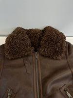 マウジー moussy AGED AVIATOR JACKET エイジドアビエータージャケット ボア 茶 010HAS30-1341 ジャケット ブラウン フリーサイズ FREE 101LT-217