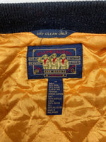 チャップス CHAPS 80s 90s VARSITY JACKET バーシティ ジャケット スタジャン ボタン ワッペン Ralph Lauren アウター 紫 緑 ジャケット ロゴ パープル Mサイズ 104MT-2202