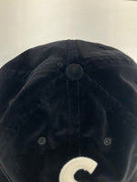 シュプリーム SUPREME 20aw Velvet S Logo 6-Panel Cap  ベルベット ベロア Sロゴ 6パネル キャップ 帽子 メンズ帽子 キャップ ブラック 101hat-114