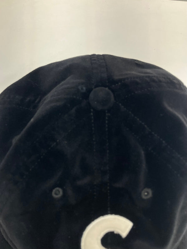 シュプリーム SUPREME 20aw Velvet S Logo 6-Panel Cap  ベルベット ベロア Sロゴ 6パネル キャップ 帽子 メンズ帽子 キャップ ブラック 101hat-114