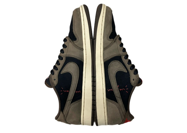 ナイキ NIKE 19年製 × Travis Scott  トラヴィス スコット AIR JORDAN 1 LOW OG SP-T DARK MOCHA エア ジョーダン ロー ダーク モカ AJ1 シューズ 茶  CQ4277-001 メンズ靴 スニーカー ブラウン 28cm 104S-953