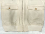 シュガーヒル SUGARHILL 22AW CREATER MELTON G-1 クレーター メルトン ウール ジャケット アウター ブルゾン 白 22AWJK01 サイズ 2 ジャケット 無地 ホワイト 104MT-1125