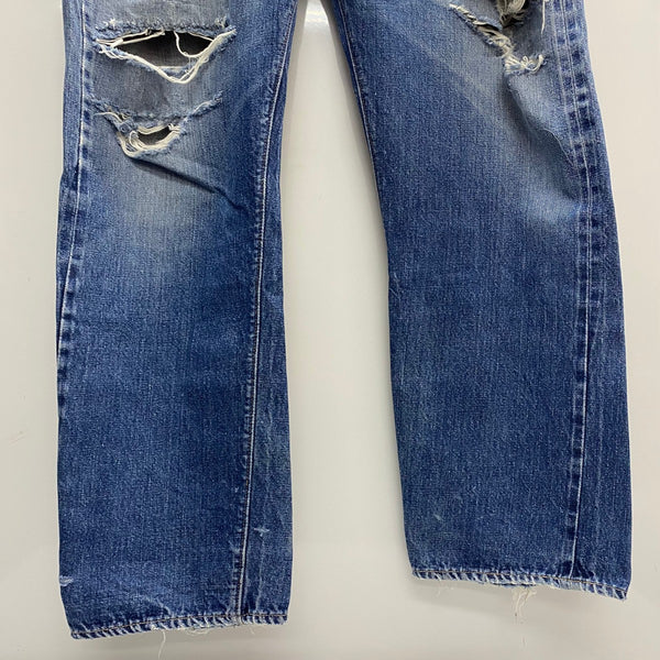 【曜日割引対象外】 ヴィンテージ vintage 70's リーバイス Levi's 501 BIG E ボタン裏6 W37 デニム ブルー 201MB-839 VB