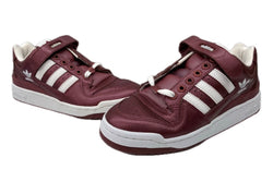 アディダス adidas 01年製 FORUM LO MET 2 フォーラム ロー デッドストック バスケ シューズ 白 赤 672860 メンズ靴 スニーカー レッド 27cm 104S-990