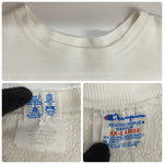 【曜日割引対象外】 チャンピオン Champion 80's REVERSE WEAVE INDIANA USA製 トリコタグ カレッジ スウェット ホワイト XXLサイズ 201MT-3963 VB
