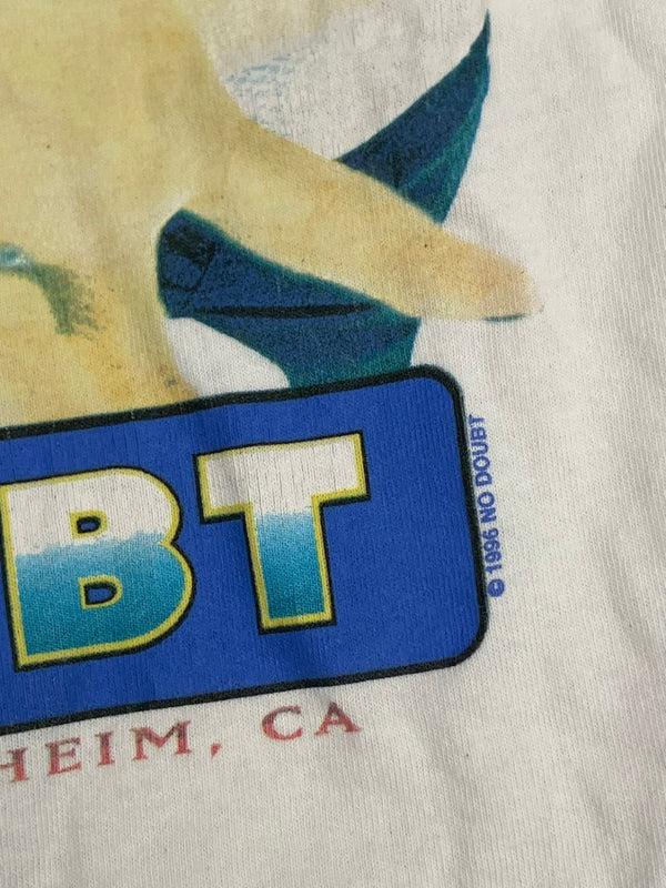 バンド band 90’s 90年代 WILD OATS NO DOUBT ANAHEIM .CA ノーダウト VINTAGE ヴィンテージ XL Tシャツ ホワイト LLサイズ 101MT-5058