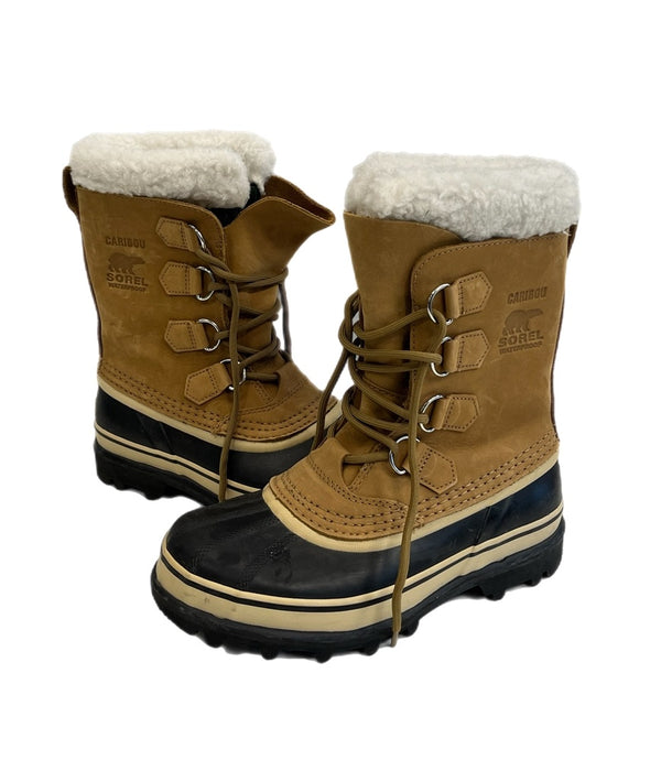 ソレル SOREL カリブー スノーブーツ 防寒ブーツ NL1005-280 レディース靴 ブーツ その他 ベージュ 24cm 101sh-2202