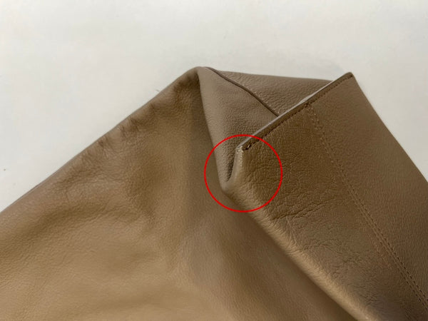 アーペーセー A.P.C. レザートートバッグ　トープ系 無地 シンプル バッグ レディースバッグ トートバッグ ベージュ 101bag-212