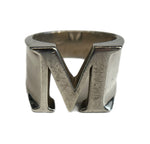 ザ レタリング THE LETTERING Alphabet Men's Ring M - Silver アルファベット 925刻印 約16号 メンズジュエリー・アクセサリー 指輪・リング シルバー 101goods-171