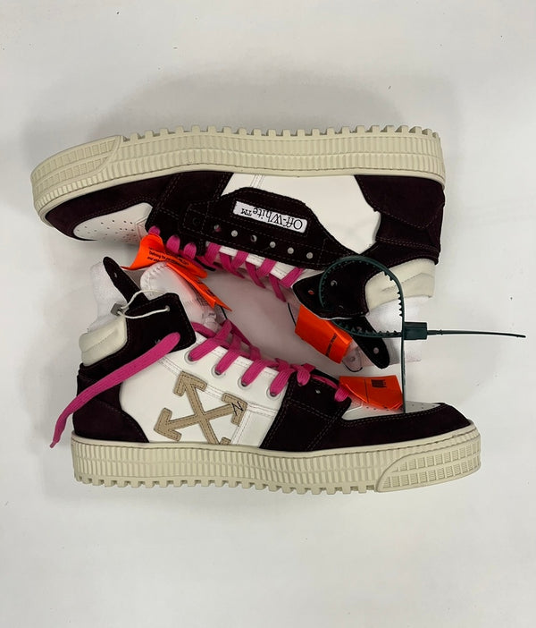 オフホワイト Off-White 3.0 OFF COURT SUPREME SUEDE BURGUNDY メンズ靴 スニーカー ワインレッド EU42 101sh-2155