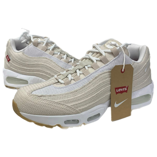 ナイキ NIKE リーバイス コラボ エアマックス95 OG デニムホワイト Levi's Air Max 95 OG Denim White HM4743-100  メンズ靴 スニーカー ホワイト 28cmサイズ 201-shoes1448