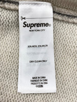 シュプリーム SUPREME 23AW Blurred Logo Sweater ブラード ロゴ ウール セーター ニット 黒 セーター ロゴ ブラック Mサイズ 104MT-2132