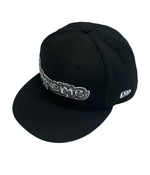 シュプリーム SUPREME Gonz Logo New Era ゴンズロゴ ニューエラ キャップ 黒  7 5/8 帽子 メンズ帽子 キャップ ブラック 101hat-155
