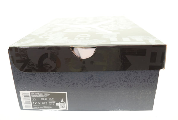 ナイキ NIKE Air Jordan 4 Retro Fear エアジョーダン4 レトロ フィアー スニーカー 黒 FQ8138-002 メンズ靴 スニーカー ブラック 29cm 103S-954