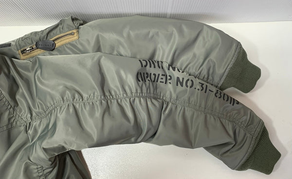 アヴィレックス AVIREX MA-1 リモデル REMODEL 783-4952053 ジャケット グリーン Mサイズ 201MT-4653