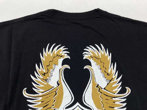 サブカルチャー Subculture Twin Eagle T-Shirt ツウィン イーグル Tシャツ クルーネック 黒 サイズ3 Tシャツ プリント ブラック 104MT-1493