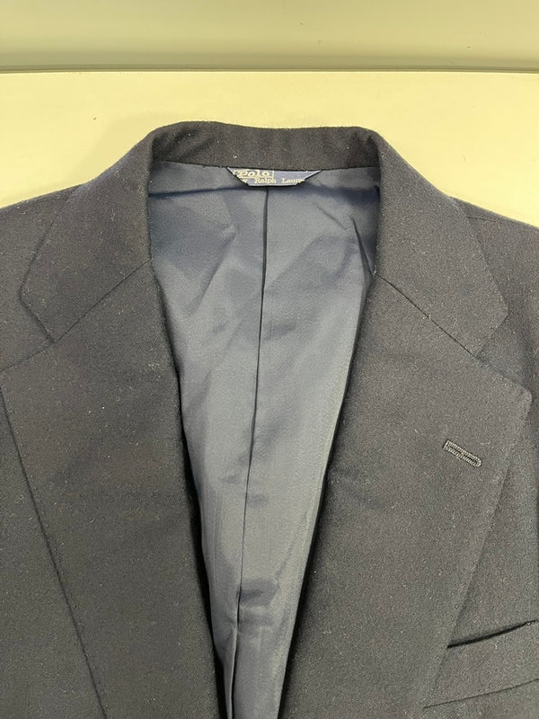 ラルフローレン RalphLauren 90s 90's 三角タグ 紺ブレ ブレザー 金ボタン テーラードジャケット シングル ウール 紺 BMJ-BR-RL ジャケット ネイビー 101MT-5426