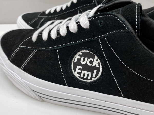 シュプリーム SUPREME × VANS バンズ 24SS Skate Sid S シド スケート スエード ローテク ローカット シューズ 黒 VN000MQ8CJK メンズ靴 スニーカー ブラック 26.5cm 104S-1017