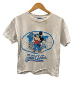 ヴィンテージ vintage Disney ディズニー Mickey ミッキー EPCOT CENTER エプコットセンター 袖シングル US古着 Tシャツ ホワイト Lサイズ 101MT-3128