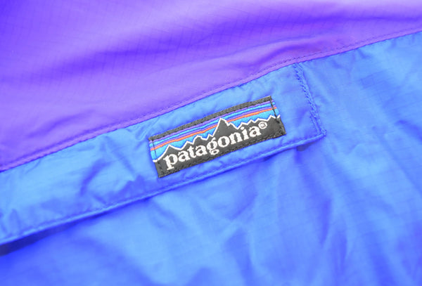 パタゴニア PATAGONIA ハーフジップ プルオーバー アノラック ナイロンジャケット 紫 ジャケット パープル LLサイズ 103MT-2284
