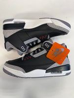 ジョーダン JORDAN NIKE AIR JORDAN 3 RETRO Black Cement ナイキ エアジョーダン3 レトロ ブラックセメント DN3707-010 メンズ靴 スニーカー ブラック 27cm 101sh-2308