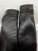 ハイラージレザーズ HIGH LARGE LEATHERS 3rd Type Broken Arrow ブロークン アロー 革ジャン Gジャン ホースハイド バイカー ライダース ジャケット 黒 サイズ36 ジャケット 無地 ブラック 104MT-2224