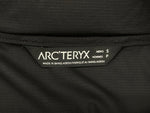 アークテリクス ARC’TERYX Nodin Jacket ノディン ジャケット ジップアップ フード ナイロンジャケット 黒 18917-127663 ジャケット ロゴ ブラック Sサイズ 104MT-745