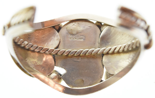 ナバホ NAVAJO RED GUERRO STERLING バングル ブレスレット メンズジュエリー・アクセサリー バングル シルバー 103G-192