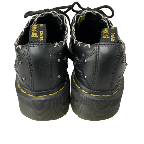 ドクターマーチン Dr.Martens ラムジークワッド3スムースヘアロン レディース靴 ローファー ブラック UK5サイズ 201-shoes1467
