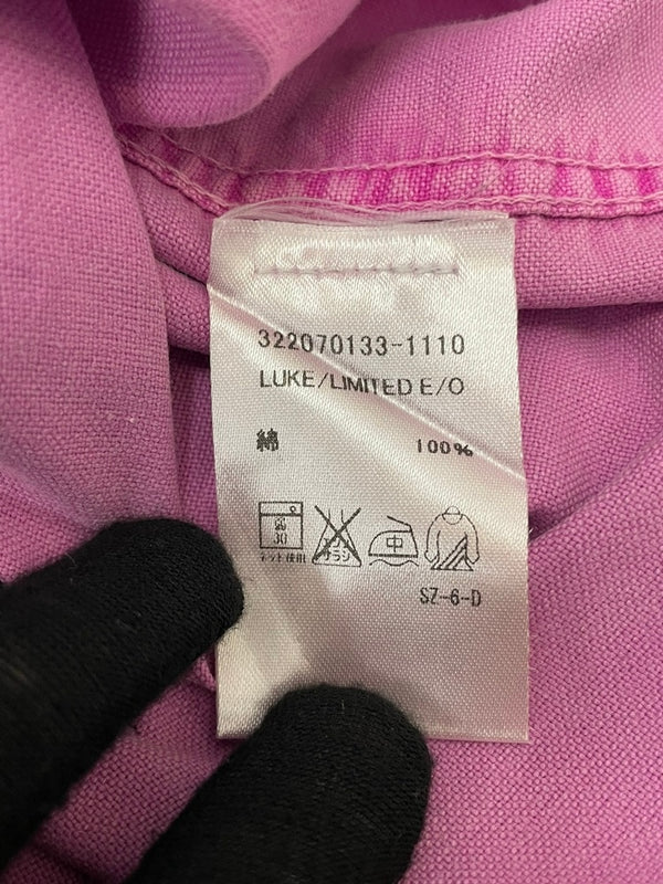 フランクアンドアイリーン Frank & Eileen LUKE LIMITED ガーメントダイ 長袖 シャツ M パープル 601MT-46