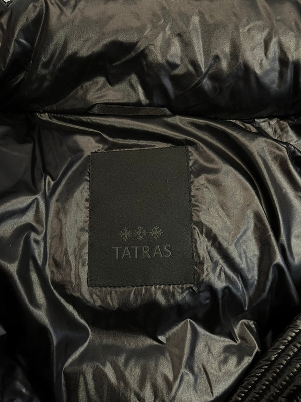 タトラス TATRAS 2WAY DOWN JACKET ダウンジャケット 黒 フード取り外し可 MTAT20A4562-D サイズ04 ジャケット ブラック 101MT-4546