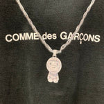 アベイシングエイプ A BATHING APE 大阪限定 COMME des GARCONS コラボ Tシャツ ブラック XLサイズ 201MT-4798