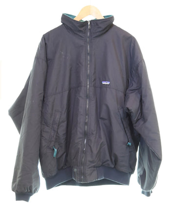 パタゴニア PATAGONIA 90's シェルドシンチラ フリース ナイロン ジャケット SHELLED SYNCHILLA JACKET XXL ジャケット ブラック 3Lサイズ 103MT-3540