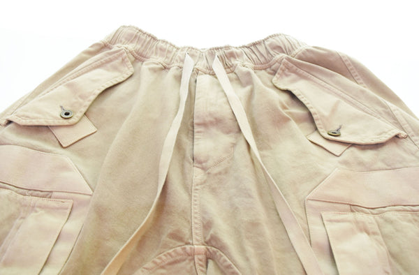 ユリウス JULIUS  21FW Cargo Pants カーゴパンツ 757PAM6 ボトムスその他 ベージュ 3 103MB-521