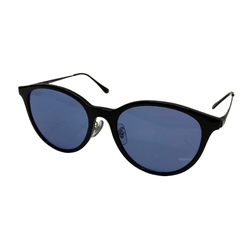 【中古】レイバン Ray-Ban WASHED LENSES ウォッシュドレンズ 601/80/55 RB4334D 眼鏡・サングラス サングラス ブラック 201goods-634