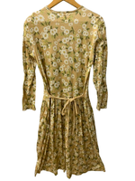 ピンクハウス PINK HOUSE ロングワンピース リボン ひなぎく ワンピース ベージュ 201LT-436