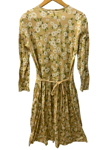 ピンクハウス PINK HOUSE ロングワンピース リボン ひなぎく ワンピース ベージュ 201LT-436