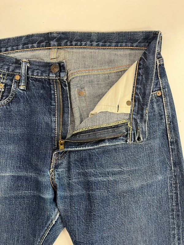 フルカウント FULLCOUNT Tapered Denim テーパード デニムパンツ 1110Z デニム ネイビー W32×L34 101MB-608