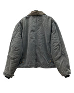 カーハート Carhartt DUCK TRADITIONAL JACKET ダック トラディショナル ジャケット ジップアップ デトロイト ワーク アウター 黒 ジャケット ロゴ ブラック 104MT-1768