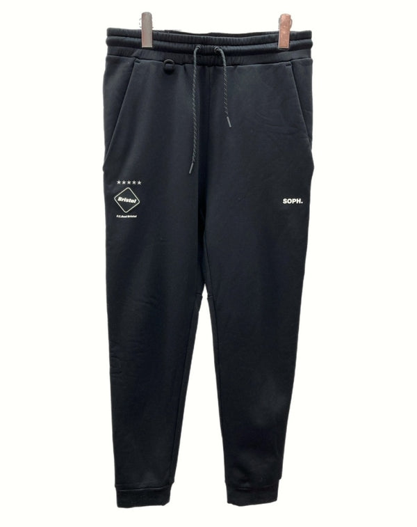 エフシーレアルブリストル F.C.Real Bristol 23AW POLARTEC TRAINING RIBBED PANTS ポーラテック トレーニング パンツ 伸縮 FCRB 黒 ロゴ FCRB-232059 ボトムスその他 ブラック Lサイズ 104MB-106