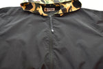 アベイシングエイプ A BATHING APE SHARK HOODIE JACKET ナイロンジャケット 黒 001LJF801001X ジャケット ブラック Lサイズ 103MT-1455