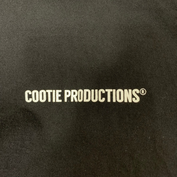 クーティープロダクションズ COOTIE PRODUCTIONS Tシャツ ブラック Lサイズ 201MT-4391