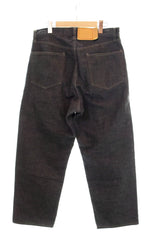 ブラームスルーツストック blurhms ROOTSTOCK Selvage Denim Pants セルビッジ デニムパンツ 黒 BROOTS23S11 デニム ブラック 3 103MB-295