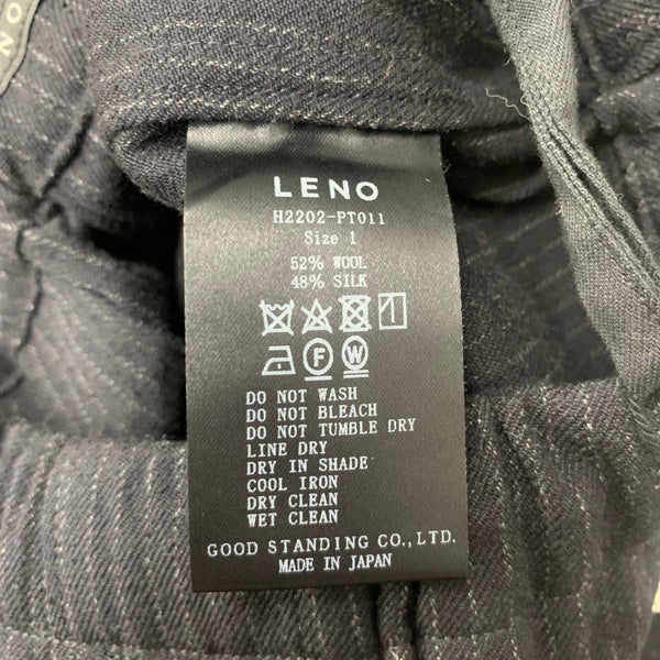 リノ LENO EASY TROUSERS イージートラウザー H2202-PT011 ボトムスその他 ネイビー 201LB-98