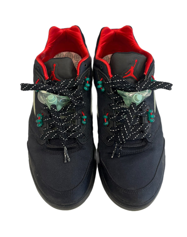 ジョーダン JORDAN CLOT × Nike Air Jordan 5 Low Jade 5 Low クロット ナイキ エアジョーダン5 ロー ジェイド 5 ロー DM4640-036 メンズ靴 スニーカー ブラック 26.5cm 101sh-2400