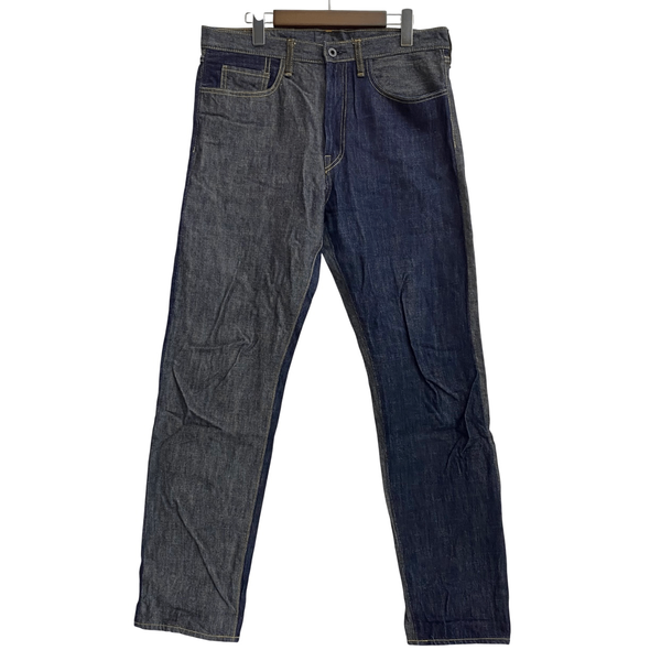 【曜日割引対象外】 キャピタル KAPITAL 2TONE HAPPY デニムパンツ 牛乳パック K1610LP194 デニム ブルー 34サイズ 201MB-988