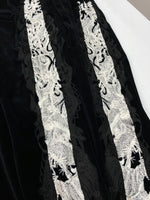 ダブレット doublet 19AW LINED CHAOS EMBROIDERY TRACK PANTSトラック パンツ ベロア 刺繍 ジャージ ズボン 黒 ロゴ 19AW16PT110 ボトムスその他 ブラック Mサイズ 104MB-389