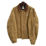 【曜日割引対象外】 カーハート Carhartt 90's~00's トラディショナルコート ジャケット ブラウン 201MT-3730 VB